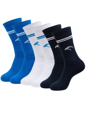 INDICODE JEANS 6 PACK MARVIN - Sokken - black/navy/white