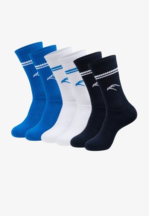 INDICODE JEANS 6 PACK MARVIN - Sokken - black/navy/white
