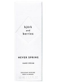 Björk and Berries BJÖRK & BERRIES HANDPFLEGE NEVER SPRING HAND CREAM - Handcreme - transparent