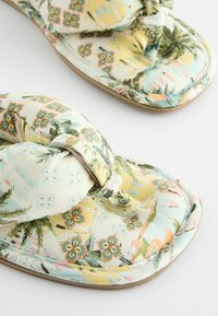 Next Pantofle - multi pastel palm print