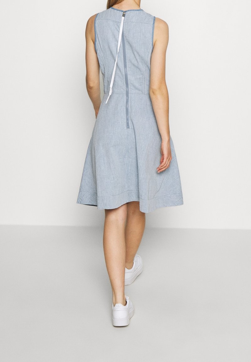 G-STAR Denim dress - light blue - (Pre-owned) - Zalando.ie