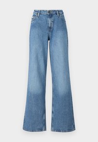 WIDE LEG - Wide leg - medium used wash
