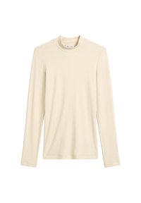LONG SLEEVE HIGH NECK - Pitkähihainen paita - natural stone