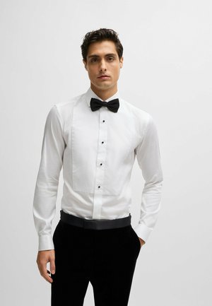 BOSS H-HANK BOWTIE - Formāls krekls - white