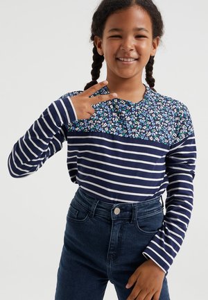 LOTTA KIKO - Long sleeved top - blue