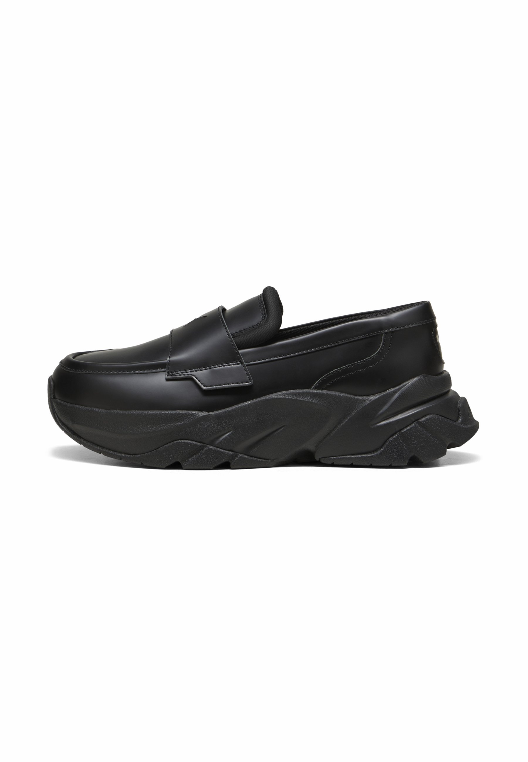Puma LOAFYR WMNS　PUMA BLACK Puma LOAFYR - Półbuty wsuwane/czarny - Zalando.pl