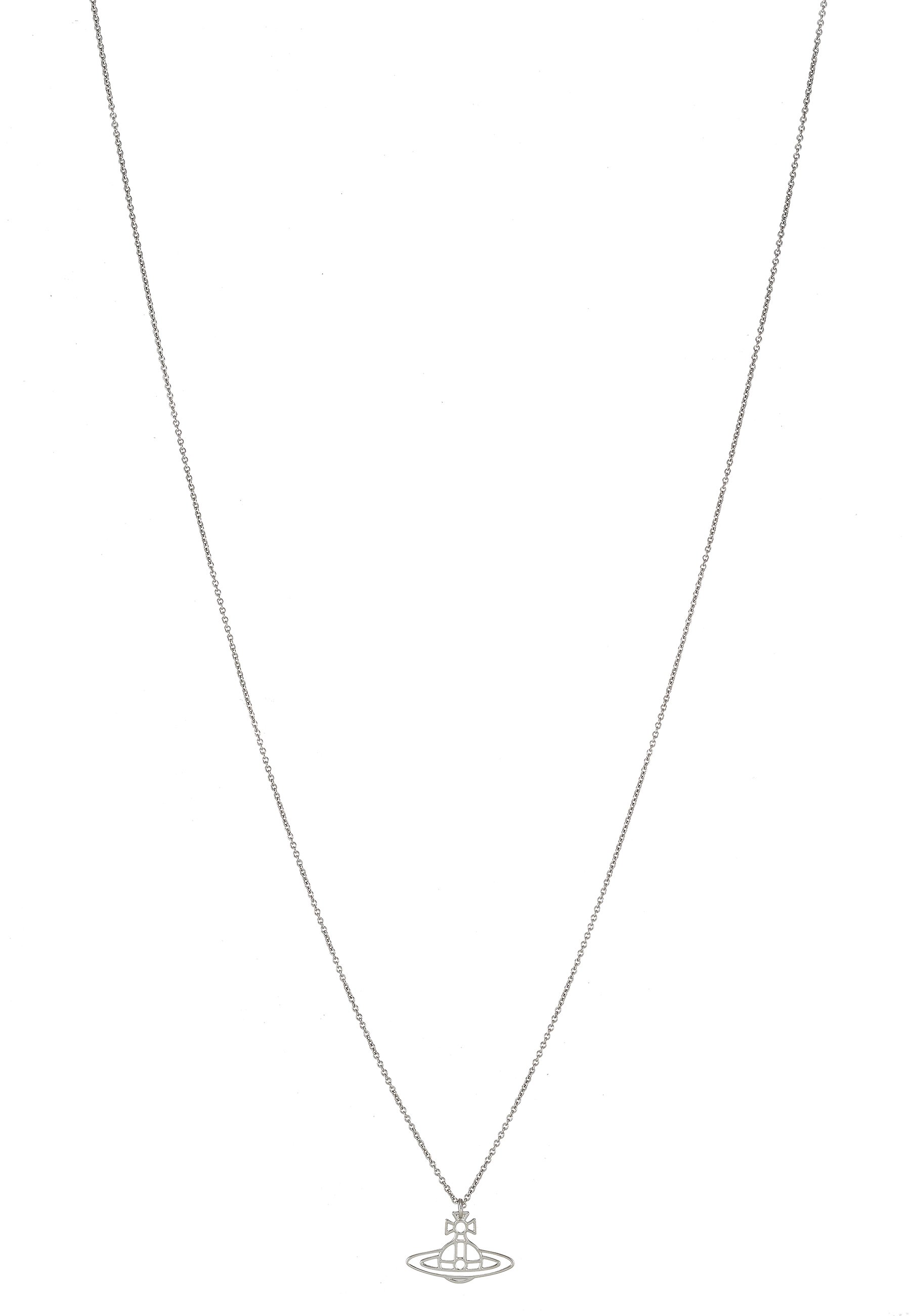 Vivienne Westwood THIN LINES FLAT ORB PENDANT - Necklace 