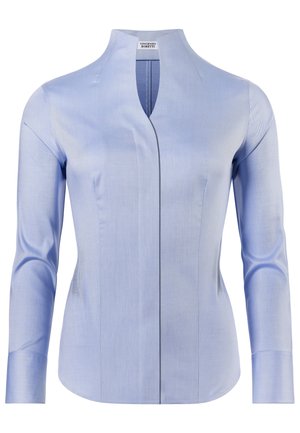 LEICHT TAILLIERT KELCHKRAGEN - Blouse - hellblau