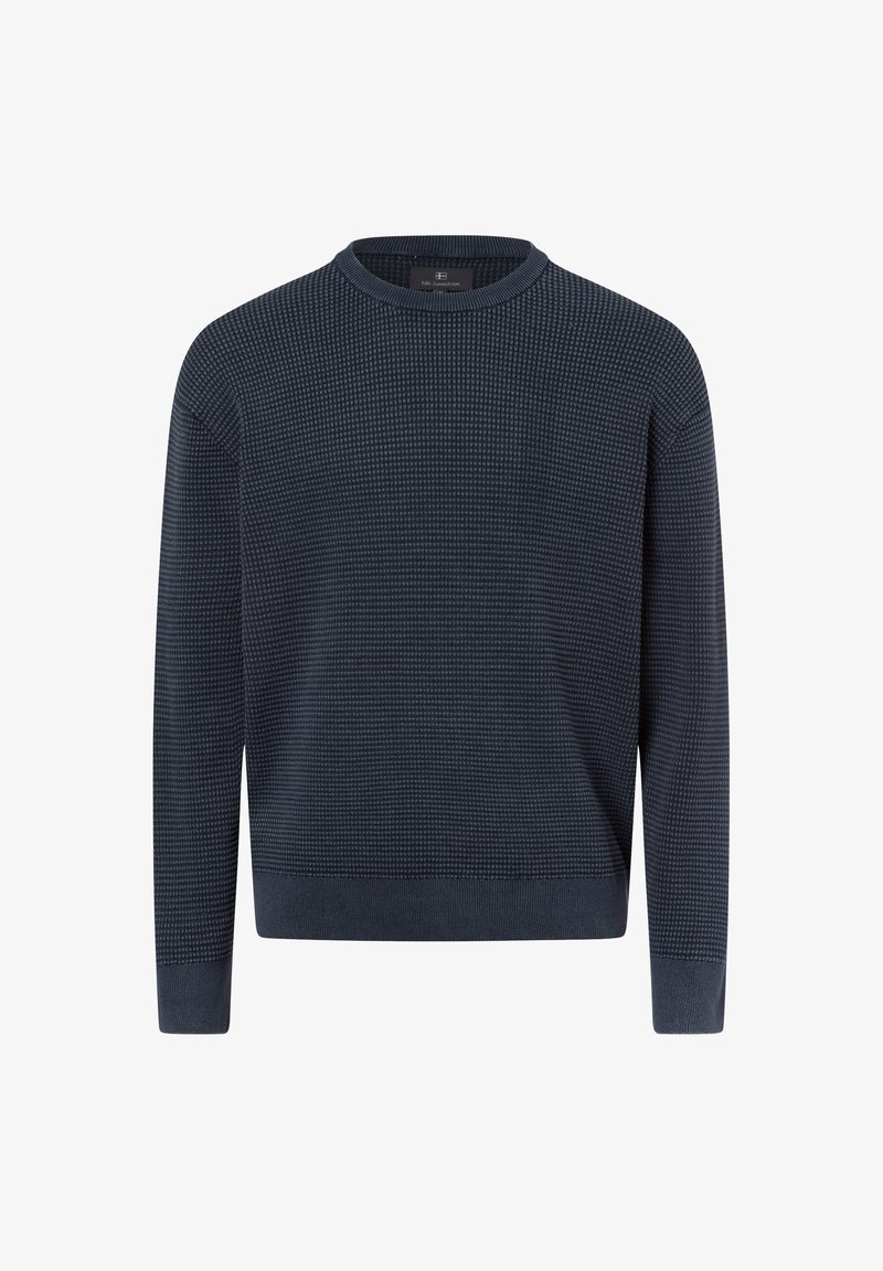 Nils Sundström Strickpullover - marine