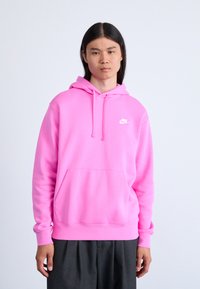 Nike Sportswear - CLUB HOODIE - Collegepaita - playful pink Pienoiskuva 1