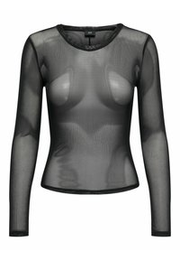 JDYELSA O-NECK  - Topper langermet - black