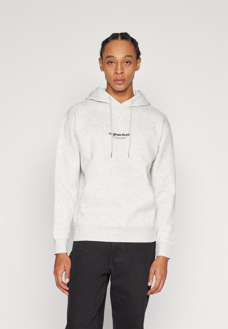 Jack & Jones - JORVESTERBRO  - Luvtröja - white melange, Förstora