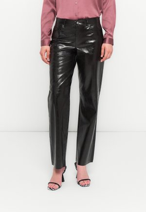 JDYCOSMO STRAIGHT PANT - Broek - black bean
