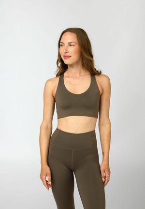 FLOAT LOLA - Sutien sport cu susținere medie - mink