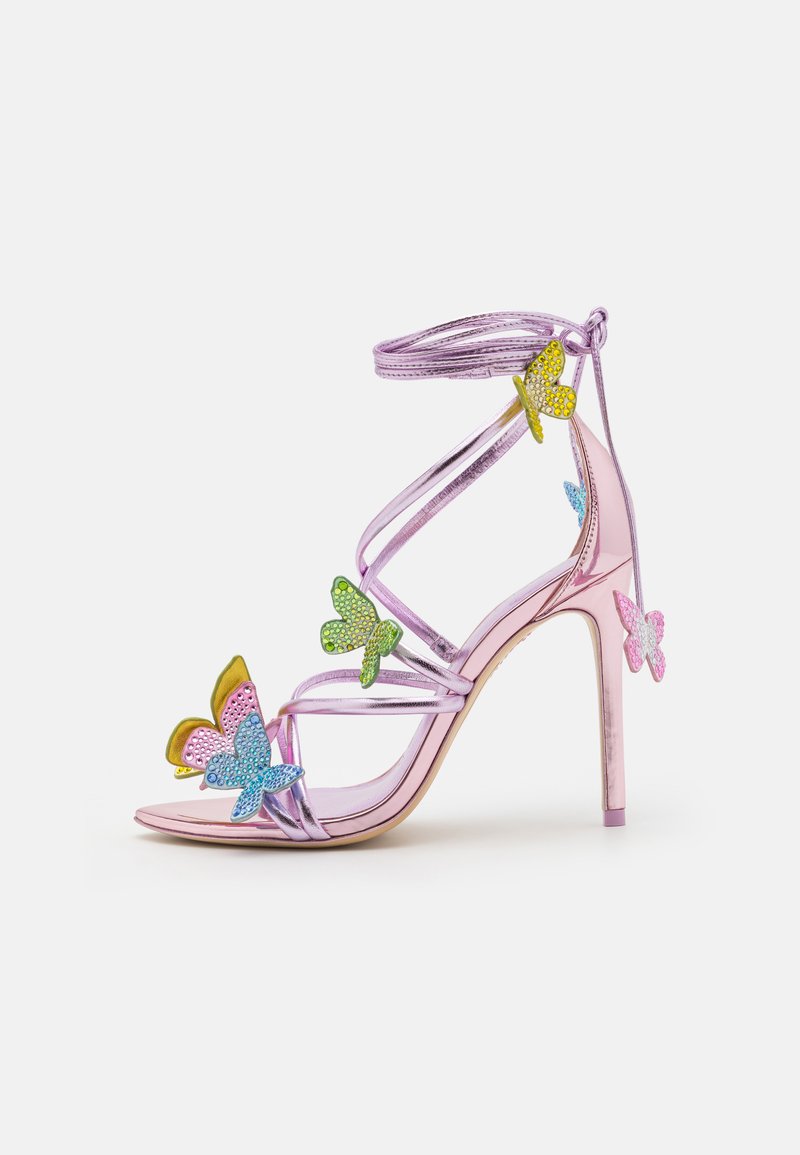 Sophia Webster VANESSA - Højhælede sandaletter / Højhælede sandaler - rosa/multi-coloured pastel