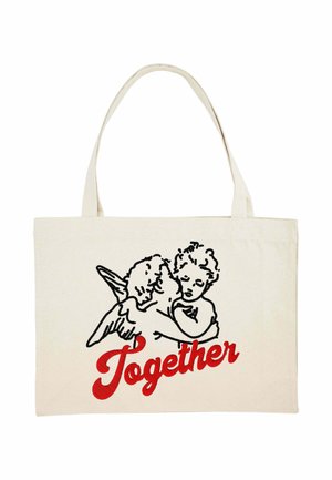 TOGETHER PRINT - Shopping Bag - off white