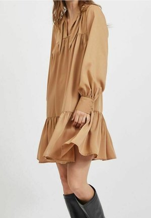 Freizeitkleid - beige