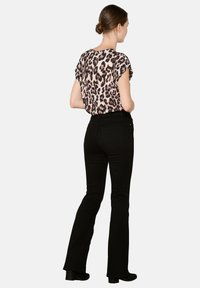 LolaLiza WITH HIGH WAIST - Jeans bootcut - black