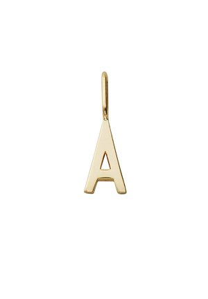 Design Letters LETTER CHARM 10MM A-Z 18K GOLD-PLATED - Anhänger - gold-coloured