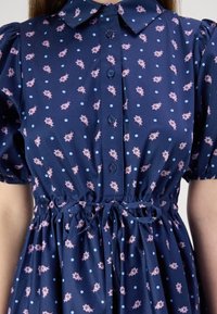 kate spade new york PAISLEY FOULARD MILLIE DRESS - Φόρεμα πουκάμισο - french navy