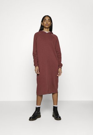 NMHELENE DRESS - Day dress - hot chocolate