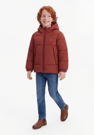 BOSS Kidswear PUFFER JACKET KIDS TEENS - Zimná bunda - crimson