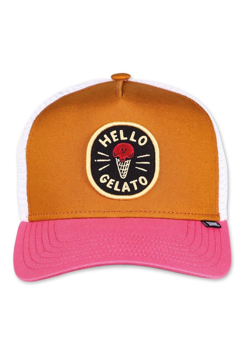 Djinn's - TRUCKER  FOOD GELATO  - Cap - braun, Enlarge