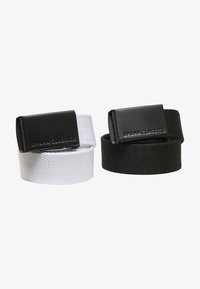 URBAN CLASSICS Cintura in finta pelle uomo Black URBAN CLASSICS Cintura in finta pelle uomo Black