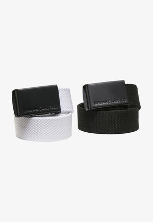 2 PACK - Gürtel - black white