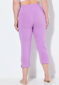 Ulla Popken Klassische 7/8 in Uni, enganliegende  - Legíny - kalhoty  - lilac