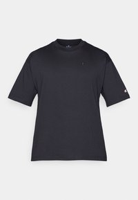 CREWNECK - Lihtne T-särk - black