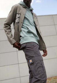 Carhartt WIP AVIATION PANT COLUMBIA - Calças cargo - blacksmith rinsed