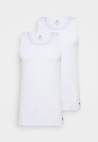 TOP 2 PACK - Unterhemd/-shirt - white