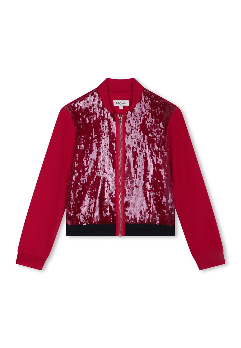 LANVIN Bomberjacks donkerrood