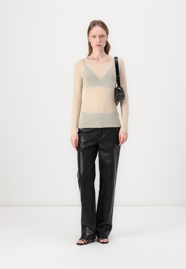 Long sleeved top - modern beige4