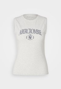 RETRO LOGO CREW TANK  - Felső - grey heather