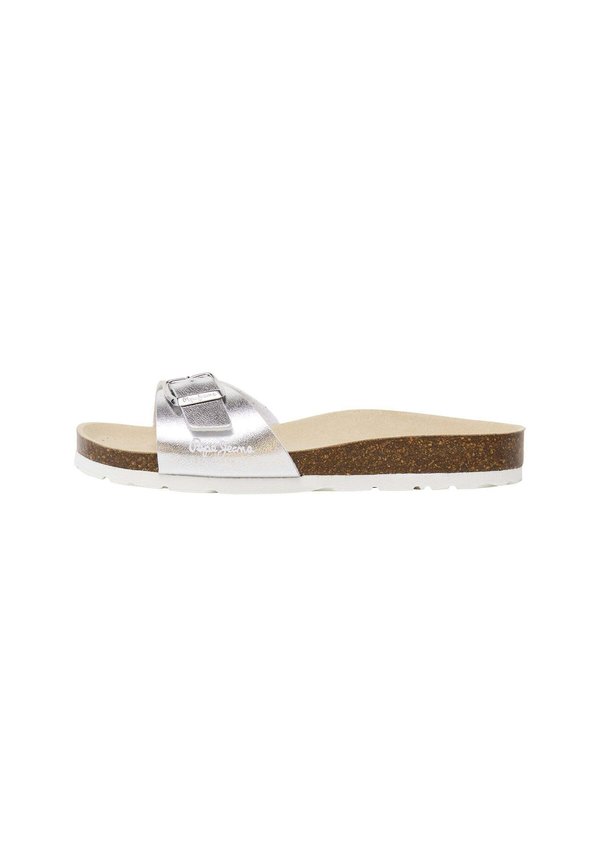 OBAN  - Pantolette flach - silver