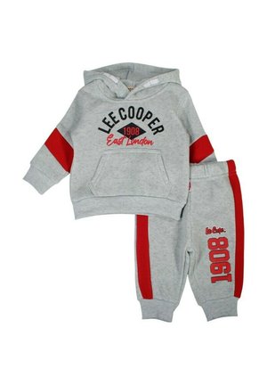 Lee Cooper, SET ENSEMBLE JOGGING IMPRIMÉ - Tuta - gris