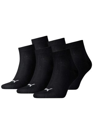 UNISEX 6ER PACK -QUARTER - Socken - schwarz