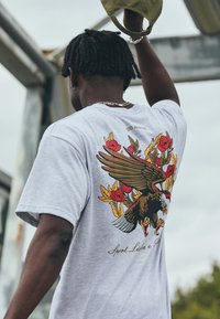 Legacies BENFICA LISSABON GLORIOSO - Marškinėliai su spaudiniu - grey marl