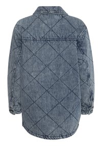 Kaffe Abrigo corto - light-blue denim