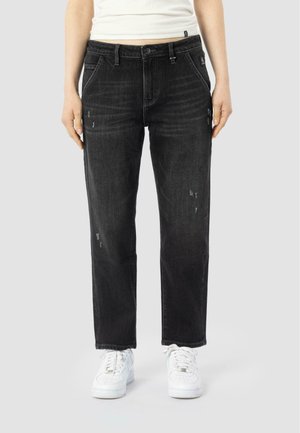 JACKY - Straight leg jeans - thunder black