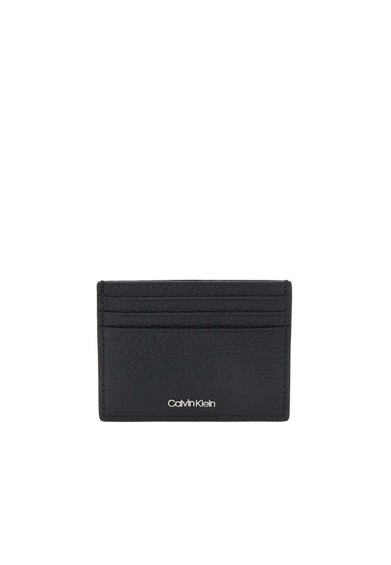 Calvin Klein MINIMALISM CARDHOLDER UNISEX - Portafoglio - black