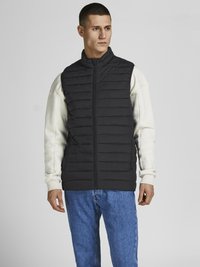 Jack & Jones PREMIUM - ERECYCLE BODYWARMER - Väst - black Miniatyrbild 1