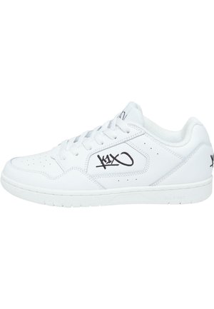 Sneakers laag - white black
