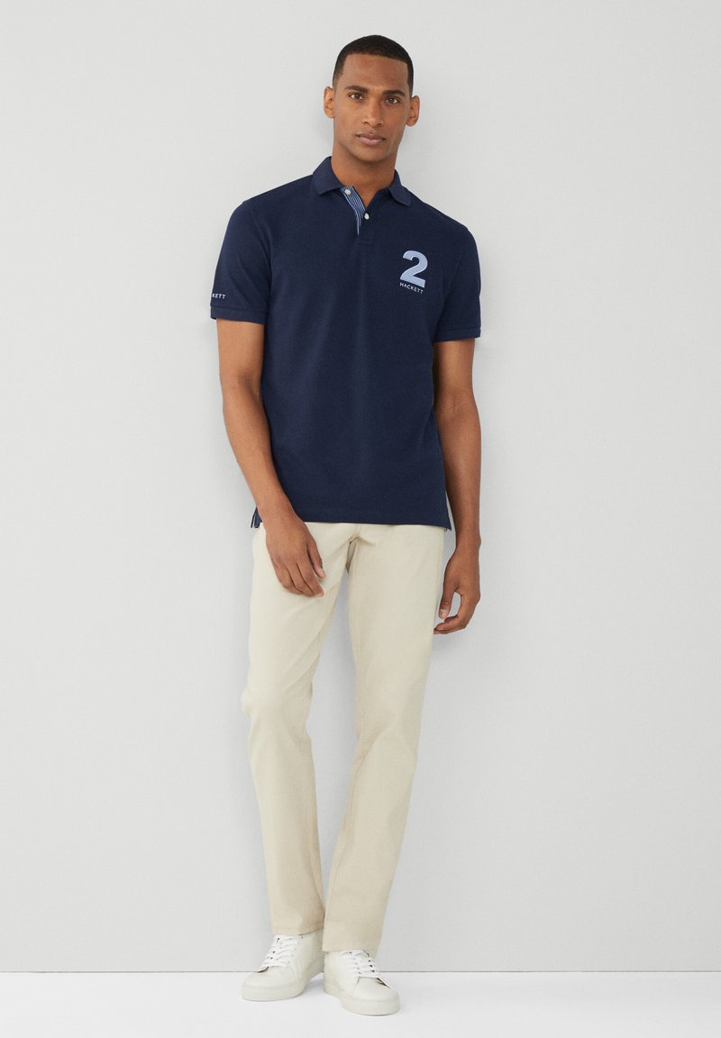 Hackett London Poloshirt donkerblauw