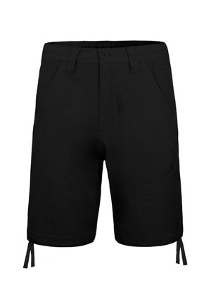 KURZE CHINO SOMMER BERMUDA - Outdoor Shorts - schwarz
