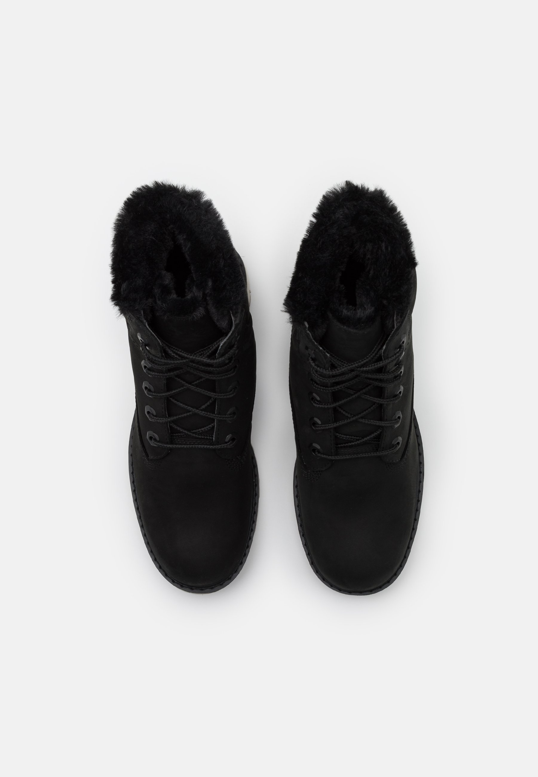 Timberland LUCIA 6 IN WARM LINED BOOT WP - Lace-up ankle boots -  black/black - Zalando.de