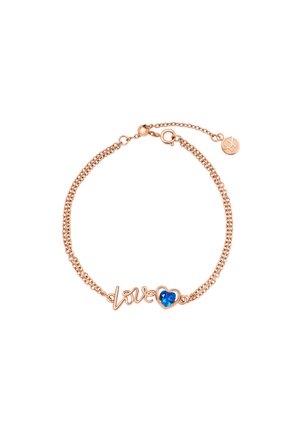 LOVE HEART - Rannekoru - roségoldfarben