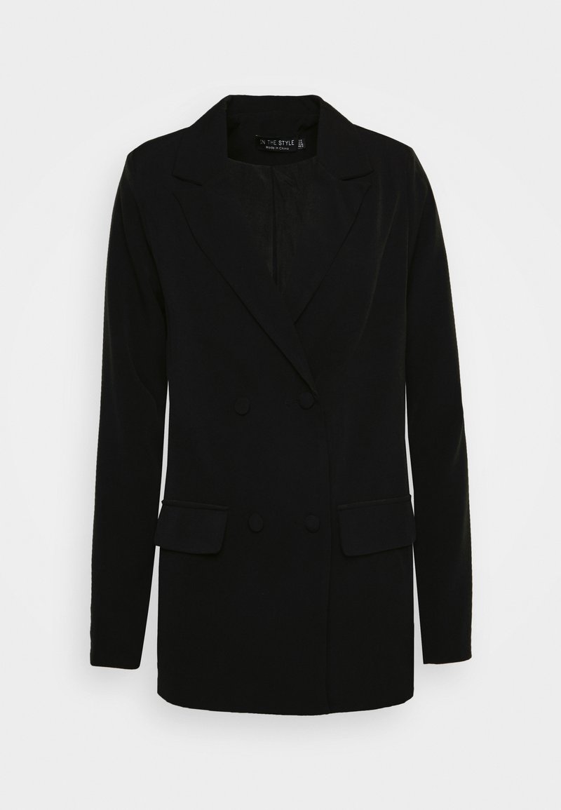 IN THE STYLE DANI DYER FITTED TAILORED - Casaco curto - black